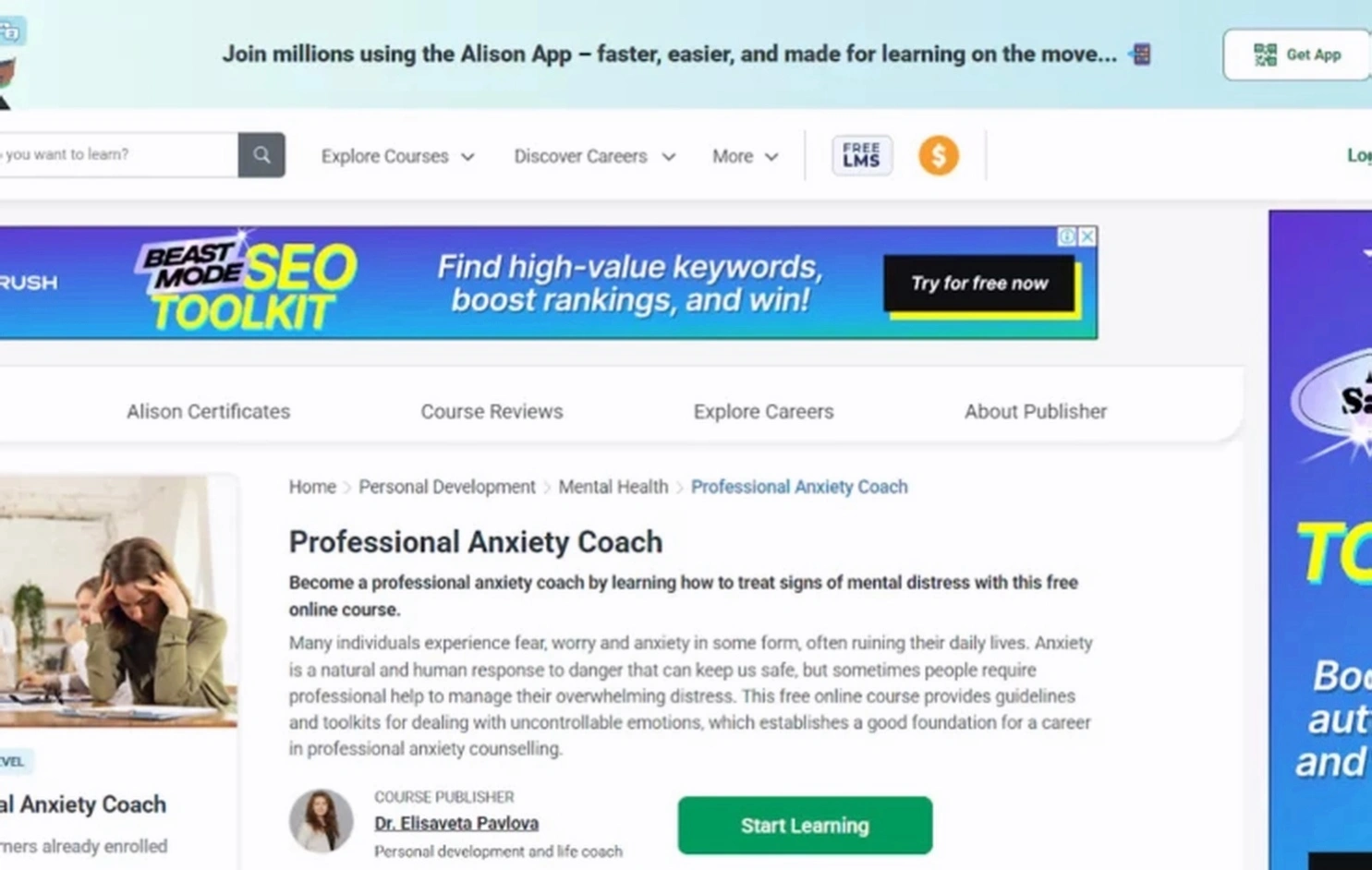 Scaling anxiety coaching guidance